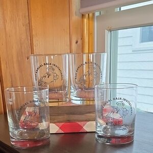 Baja Inv. Golf Tournament Victor Hills Golf Course NY On The Rocks Glasses